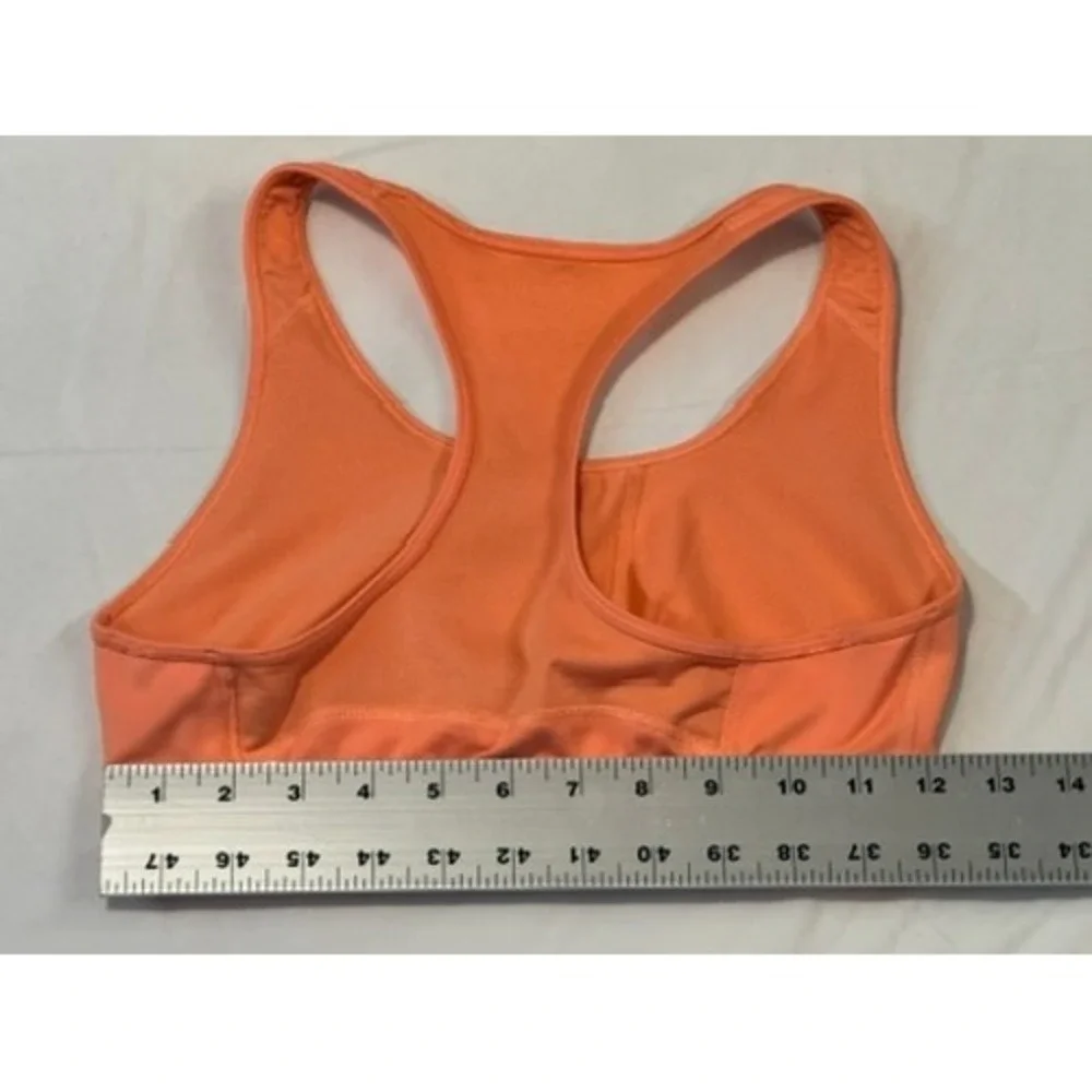 Adidas Techfit Climacool Sports Bra Womens Small Coral Orange Racerback S00520